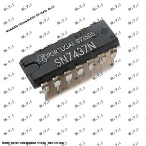 آی سی تی تی ال SN7437N  / TEXAS PORTUGAL