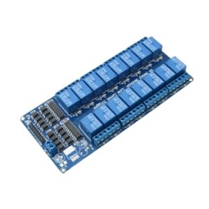 ماژول رله 5 ولت 16 کاناله ایزوله دارای اپتوکوپلر