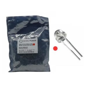 ال ای دی کلاهی قرمز برند AC/DC POWER بسته 1000 عددی