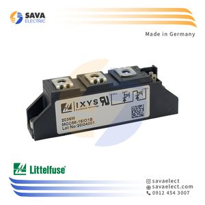 دوبل تریستور 60 آمپر 1600 ولت IXYS MCC56-16IO1B آلمان