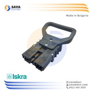 سوکت شارژ باتری لیفتراک برقی با دسته 200 آمپر WCEE200 ایسکرا بلغارستان