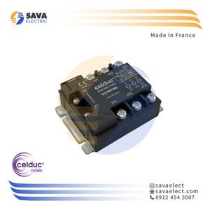 رله الکترونیکی (SSR) سه فاز 75 آمپر SGT967360 سلدوک فرانسه