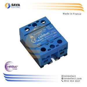 رله الکترونیکی (SSR) تک فاز 75 آمپر SO867970 سلدوک فرانسه