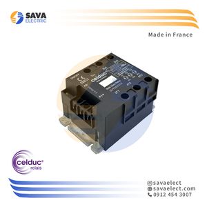 رله الکترونیکی (SSR) سه فاز 125 آمپر SVT869394 سلدوک فرانسه