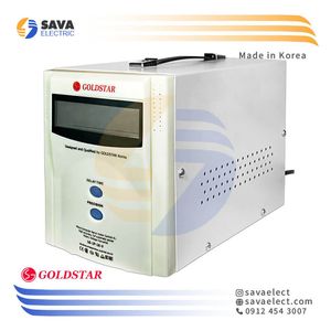 استابلایزر تک فاز سروو موتوری 1KVA عمودی LG-1P-1K-V گلداستار کره