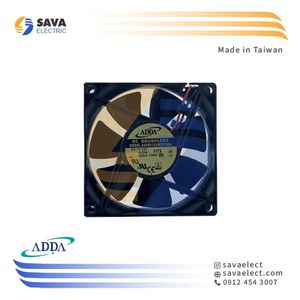 فن تابلویی 80*80 بلبرینگی 12VDC آدا تایوان