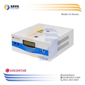 استابلایزر تک فاز سروو موتوری 3KVA افقی LG-1P-3K-H گلداستار کره