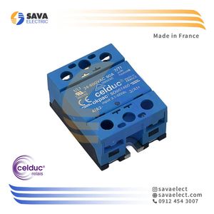 رله الکترونیکی (SSR) تک فاز 90 آمپر SO967460 سلدوک فرانسه