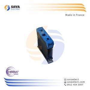 رله الکترونیکی (SSR) تک فاز باریک هیت سینک دار 35 آمپر SUL967460 سلدوک فرانسه