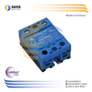 رله الکترونیکی (SSR) تک فاز 50 آمپر SO865070 سلدوک فرانسه