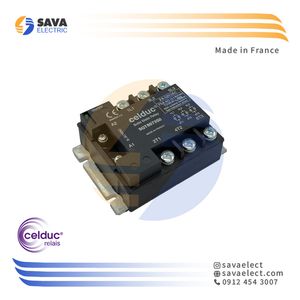 رله الکترونیکی (SSR) سه فاز 75 آمپر SGT867350 سلدوک فرانسه