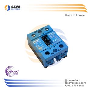 رله الکترونیکی (SSR) دو فاز 50 آمپر SOB865660 سلدوک فرانسه