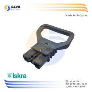 سوکت شارژ باتری لیفتراک برقی با دسته 100 آمپر WCEE100 ایسکرا بلغارستان