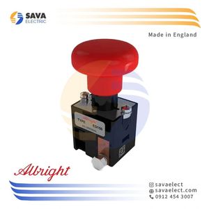 کلید قارچی (قطع اضطراری) ED150 آلبرایت Albright