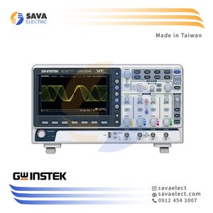 اسیلوسکوپ دیجیتال حافظه دار 200 مگاهرتز 4 کانال مدل GDS-2204E گودویل تایوان