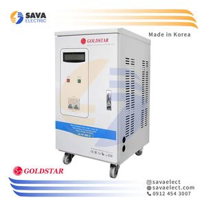 استابلایزر تک فاز سروو موتوری 20KVA عمودی LG-1P-20K-V گلداستار کره