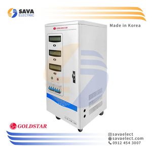 استابلایزر سه فاز سروو موتوری 10KVA عمودی LG-3P-10K-T گلداستار کره