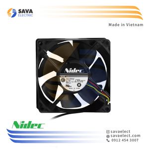 فن تابلویی 80*80 بلبرینگی چهار سیم 12 ولت C35373-35 نیدک ویتنام