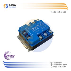 رله الکترونیکی (SSR) سه فاز 50 آمپر SGT865470E سلدوک فرانسه