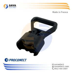 سوکت شارژ باتری لیفتراک برقی نری با دسته 250 آمپر P250 پروکانکت فرانسه
