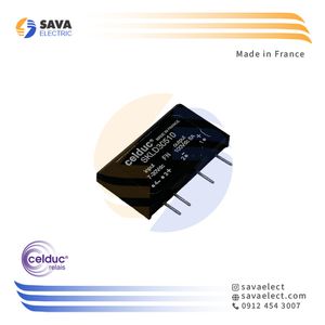 رله الکترونیکی (SSR) تک فاز روبردی 8 آمپر SKLD30510 سلدوک فرانسه