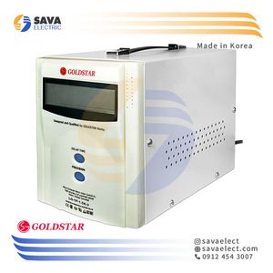 استابلایزر تک فاز سروو موتوری 1.5KVA عمودی LG-1P-1.5K-V گلداستار کره