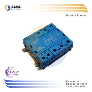 رله الکترونیکی (SSR) سه فاز 75 آمپر SGT8670500 سلدوک فرانسه