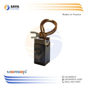ذغال صنعتی گرافیتی دوقلو سیم‌ دار 25*(12.5+12.5) مرسن فرانسه FRANCE MERSEN