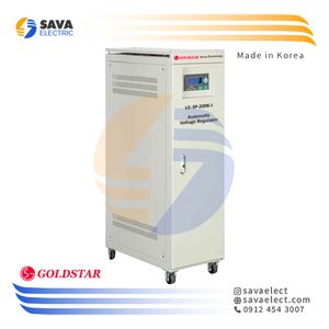 استابلایزر سه فاز سروو موتوری 200KVA عمودی LG-3P-200K-I گلداستار کره