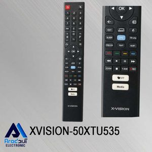کنترل اصلی  تلویزیون ایکس ویژن 50XTU535