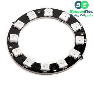 ماژول LED RGB تمام رنگ 12 بیتی WS2812 مدور