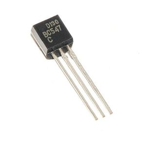 ترانزیستور BC547 نوع NPN پکیج TO-92