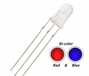 LED 2COLOR 5MM RED-BLUE A