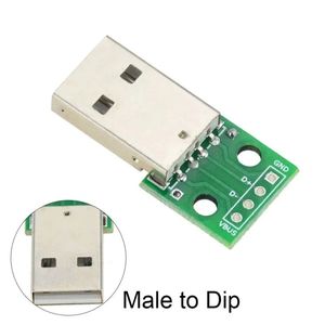 برد تبدیل برک اوت USB-A Male نری به DIP
