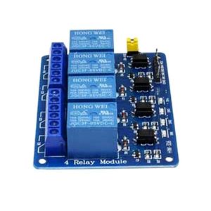 ماژول رله 5 ولت 4 کاناله