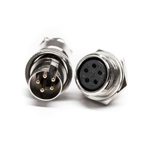 کانکتور فلزی نظامی 16 میلیمتری معکوس 5pin