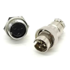 کانکتور فلزی نظامی 16 میلیمتری معکوس 3pin