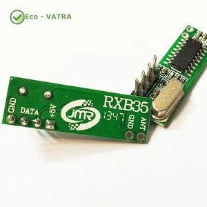 ماژول گيرنده وايرلس RF433 مدل RXB35 صاف