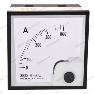 آمپرمتر آنالوگ BEW Analog Ampere Meter BE72 300/1A BE72-AC-300/1A