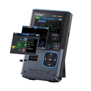 اسیلوسکوپ و تستر قطعات 3 کاره FNIRSI DSO-TC4
