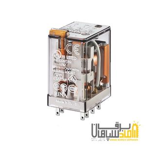 رله Finder فیندر 60VAC چهار کنتاکت 7 آمپر نصب بر سوکت 9402 مدل 553480600054
