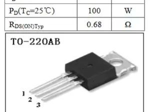 ماسفت cs840 پکیج TO-220