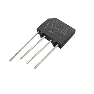پل دیود شانه ای تخت  KBP310  ,  3A