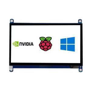 نمایشگر لمسی 7 اینچ HDMI IPS خازنی Waveshare