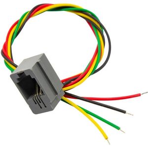 کانکتور RJ-11 مادگی سیم دار