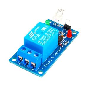 ماژول کنترلر رطوبت محیطی با سنسور HR202L و رله 5 ولت