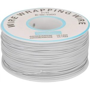 سیم وایرپ WRAPPING حلقه ای سفید کد B-30-1000