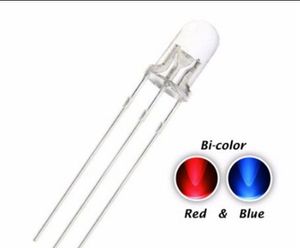 LED 2COLOR 5MM RED-BLUE C