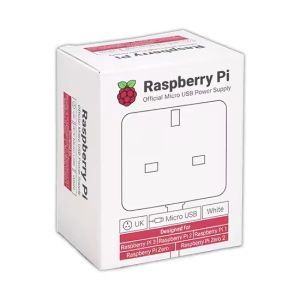 آداپتور 2.5 آمپر رزبری‌پای Micro USB UK