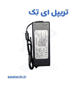 آداپتور 24 ولت 5 آمپر بین راهی سه پین پاوری | منبع تغذیه 24V 5A